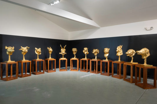 Circle of Animals/Zodiac Heads: Gold