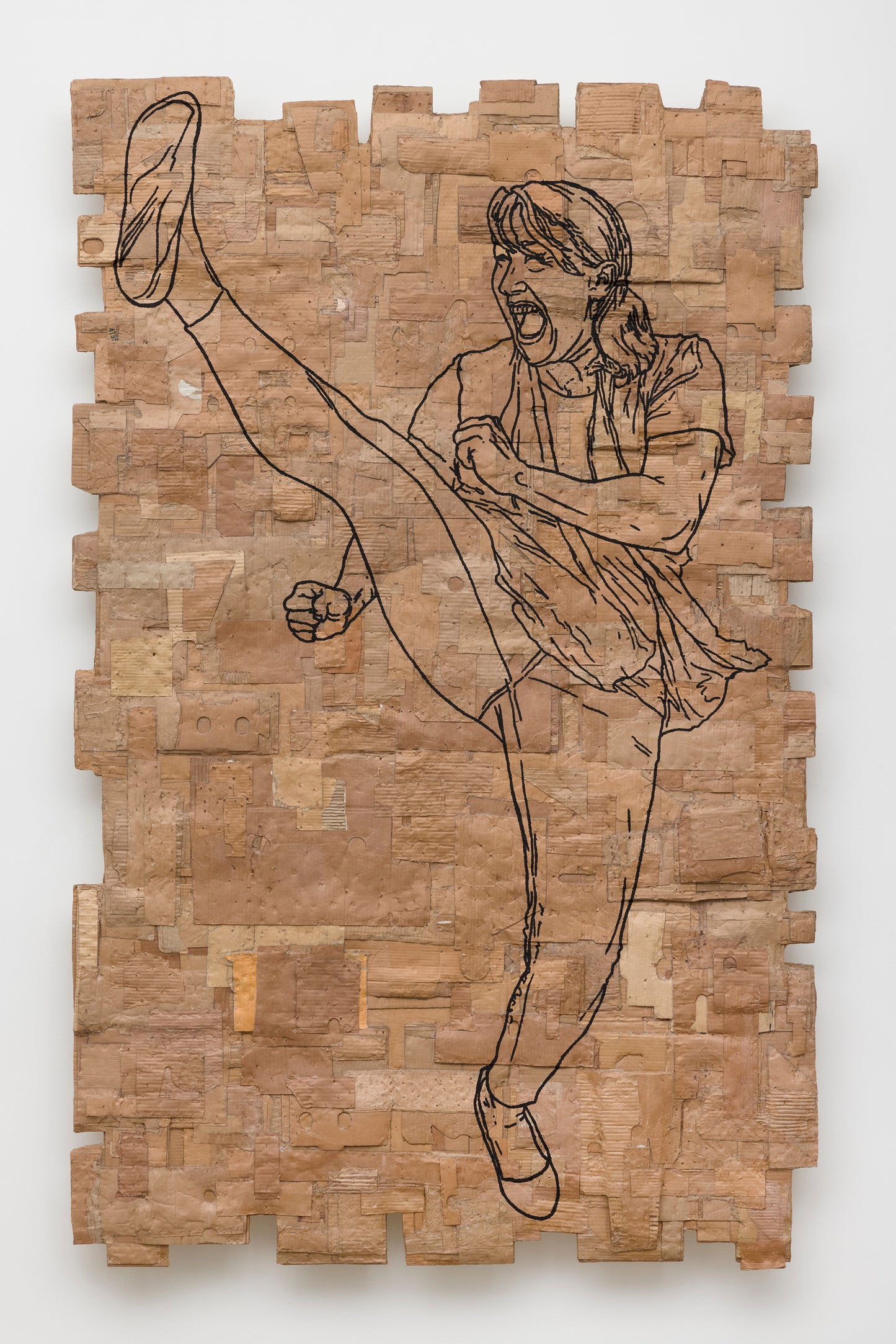 “Fighting Women, Linda, Mae Geri Kekomi (Thrust Front Kick),”