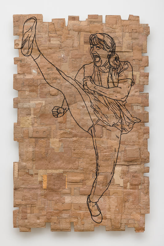 “Fighting Women, Linda, Mae Geri Kekomi (Thrust Front Kick),”