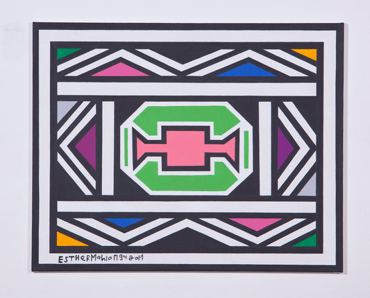 Untitled (Ndebele abstract)